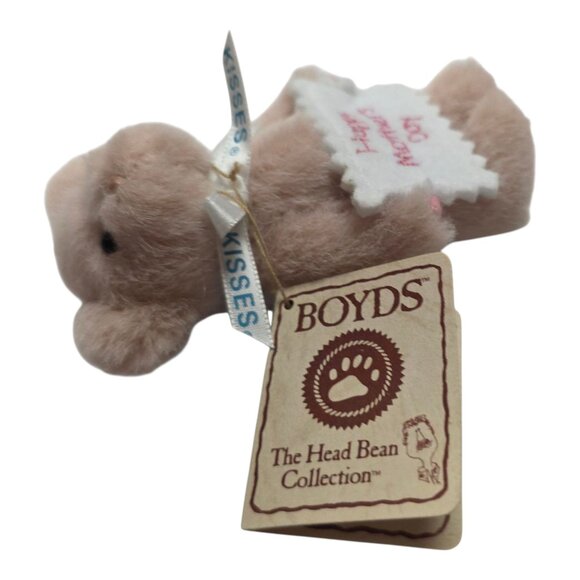 Boyds Bears Hershey Mini Maw Bear Head Bean Collection Plush Ornament 4" - Picture 6 of 9